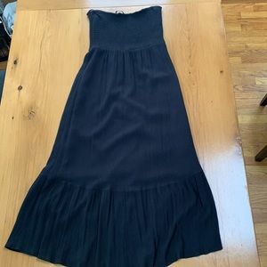 Loft Black Maxi Dress - Large Petite